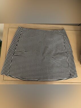 Urban Outfitters Black and White Gingham Skirt
